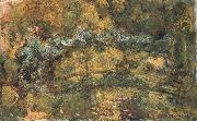 Claude Monet The Foothridge over the Water-Lily Pond oil painting reproduction